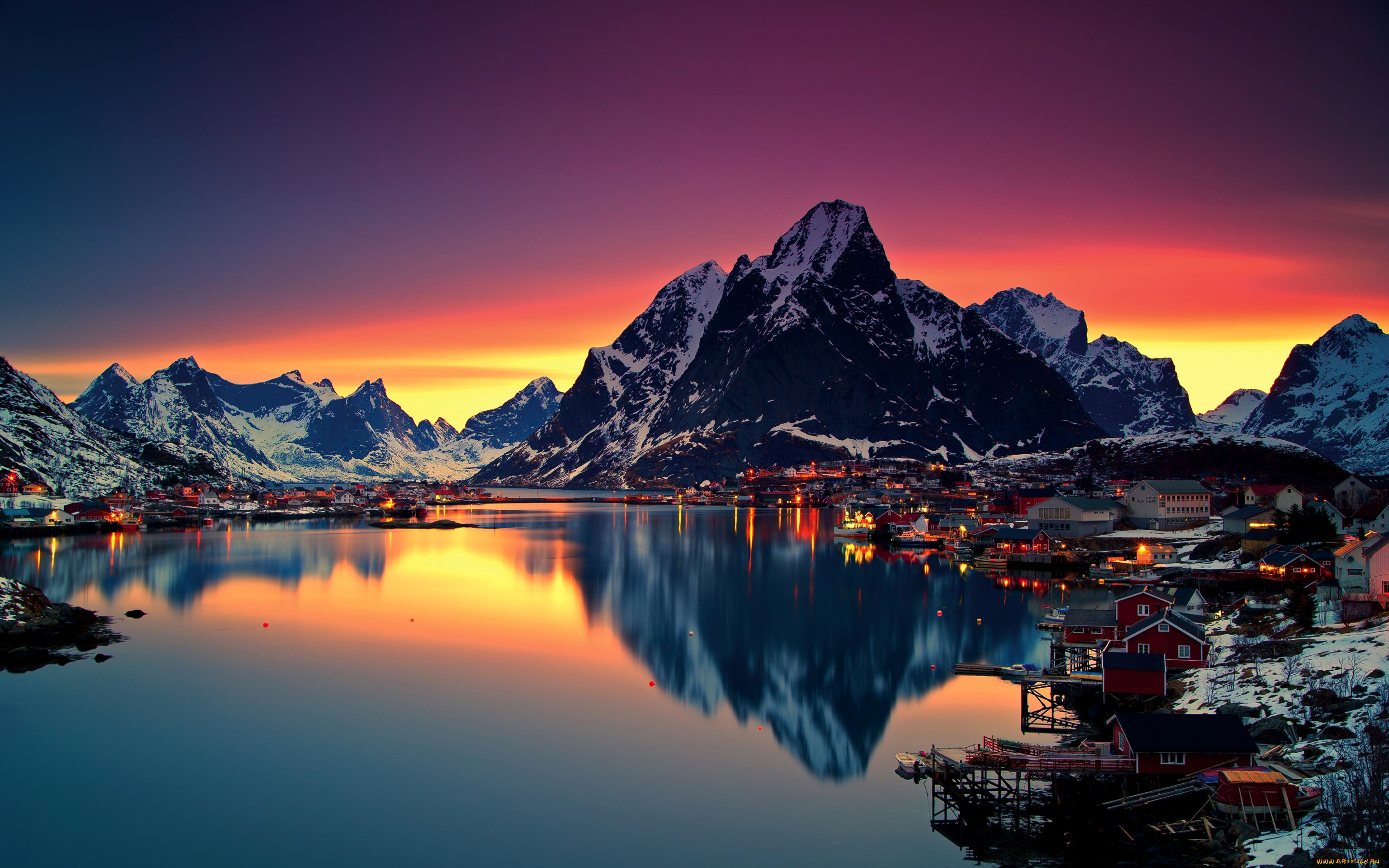 небо норвегии